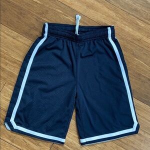 NEW LANDS END Mesh Lined Shorts Navy Sz M 10-12